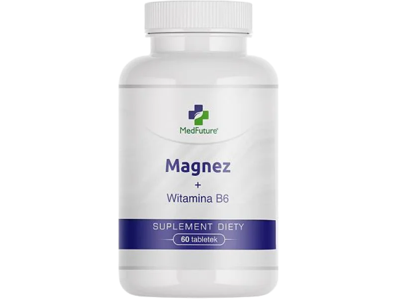 MedFuture Magnez + Witamina B6, tabletki, 60 tabl.