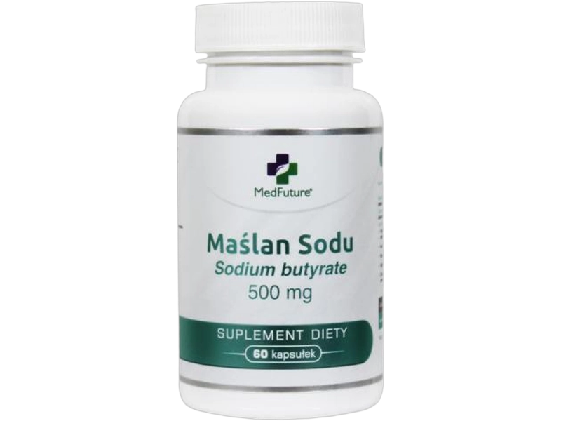 Medfuture Maślan sodu, kapsułki, 500 mg, 60 kaps.