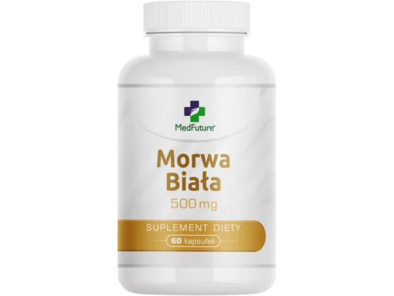 MedFuture Morwa biała, kapsułki, 500 mg, 60 kaps.