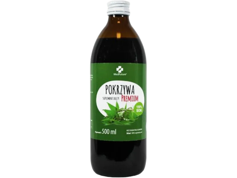 MedFuture Sok Pokrzywa Premium, płyn, 500 ml
