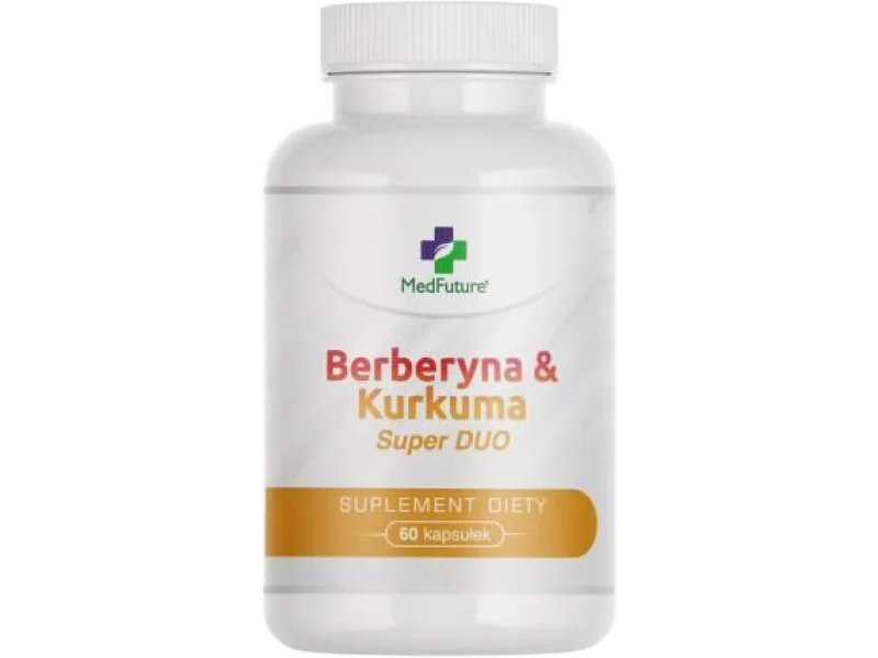 MedFuture Super DUO Kurkuma + Berberyna, kapsułki, 60 kaps.
