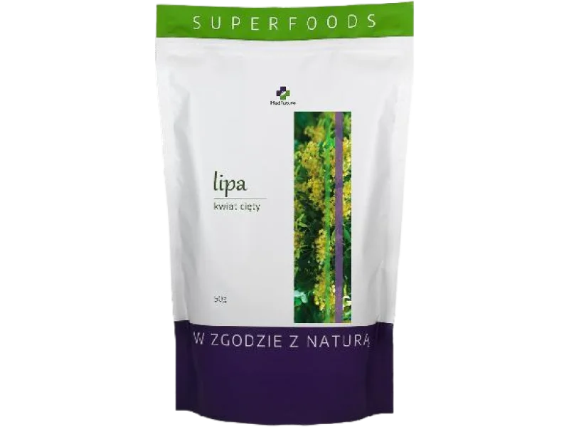 MedFuture Super Food Lipa kwiat, zioła do zaparzania, 50 g