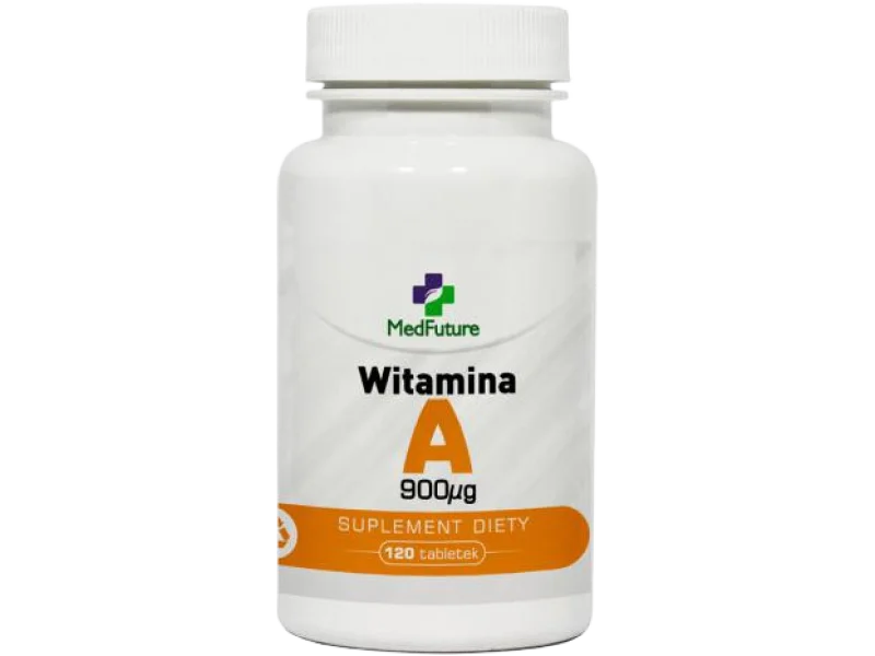 MedFuture Witamina A 900 uq, tabletki, 900 μg, 120 tabl.