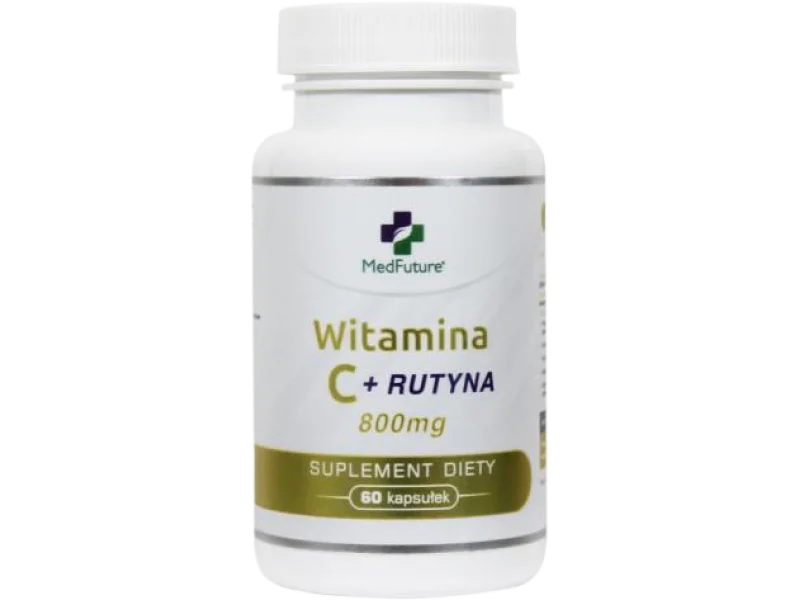 MedFuture Witamina C + Rutyna, kapsułki, 60 kaps.