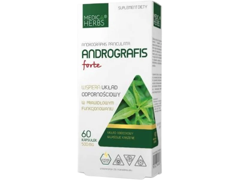 MEDICA HERBS Andrografis forte, kapsułki, 60 kaps.