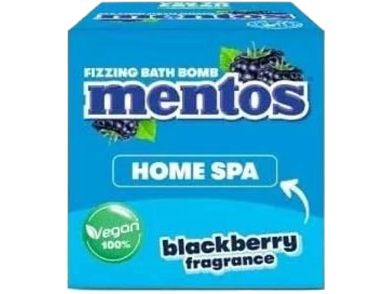 MENTOS Kula do kąpieli jeżyna, kulki, 140 g