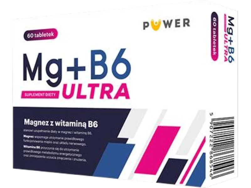 Mg+B6 ULTRA, tabletki, 60 tabl.