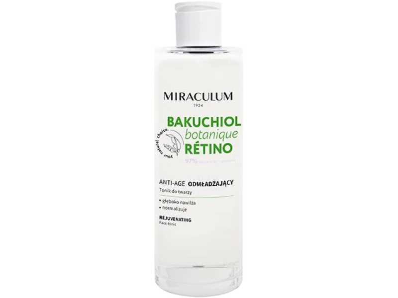 Miraculum Bakuchiol Botanique Retino Anti-Age, tonik, 200 ml