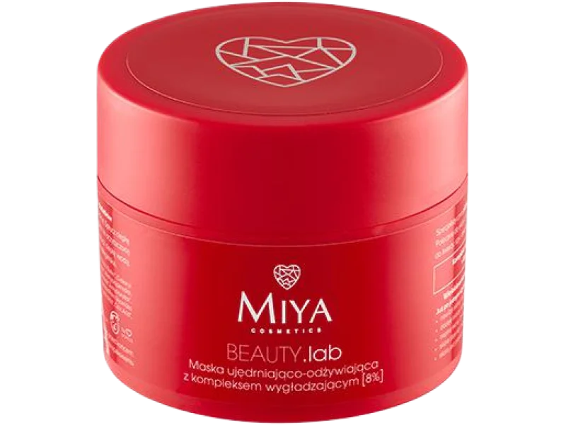 Miya Beauty.lab maska ujędrniająco-odżywiająca z kompleksem wygładzającym, maska do twarzy, 50 ml