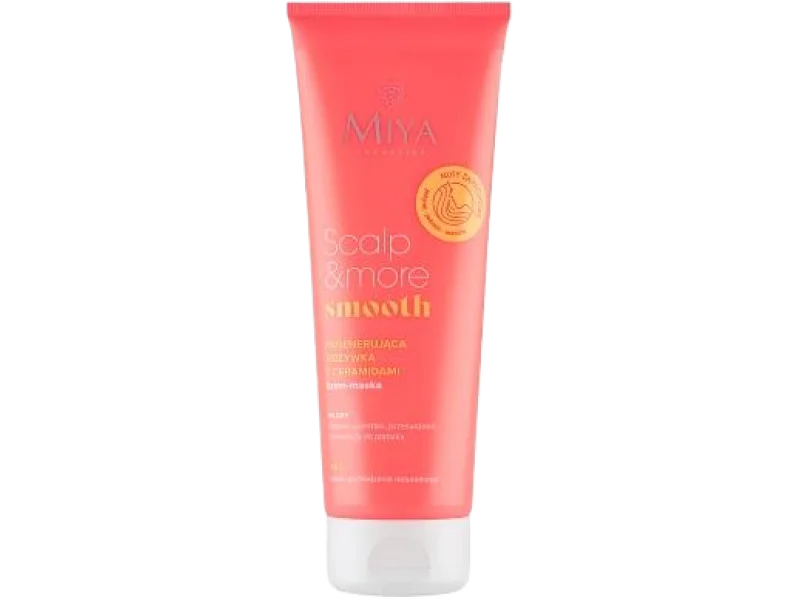 Miya Cosmetics Scalp & more smooth regenerująca odżywka z ceramidami krem-maska, 200 ml