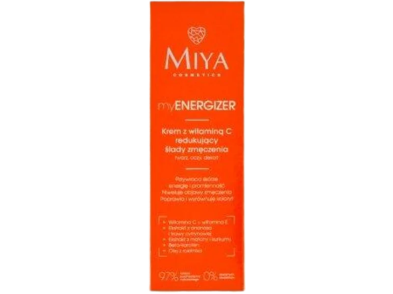 MIYA myENERGIZER krem z witaminą C redukujący ślady zmęczenia, 40 ml