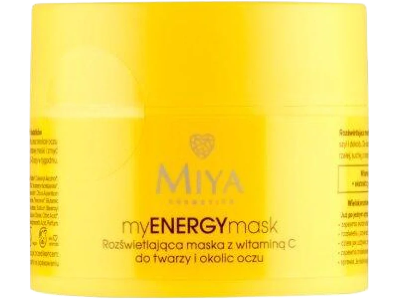 MIYA myENERGYmask rozświetlająca maska z witaminą C, 50 ml