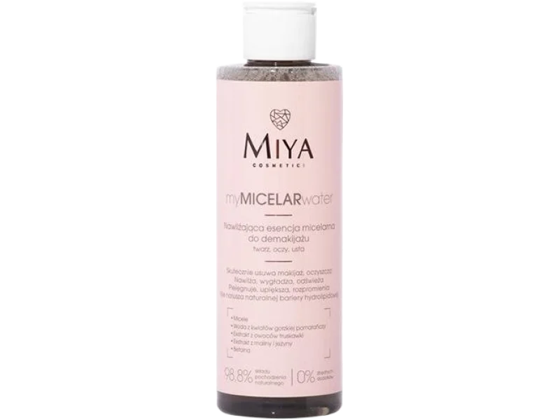 Miya myMICELARwater nawilżająca esencja micelarna do demakijażu, płyn, 200 ml
