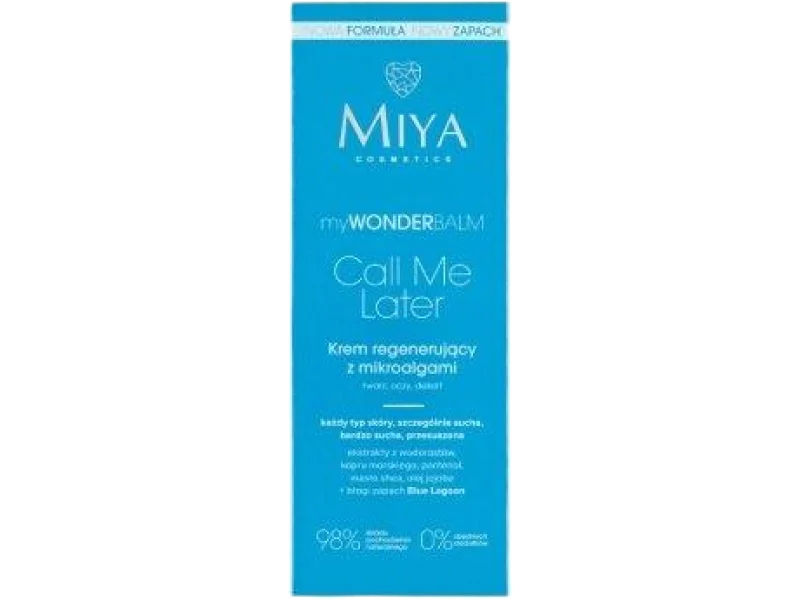 MIYA myWONDERBALM Call Me Later regenerujący z mikroalgami, krem, 75 ml