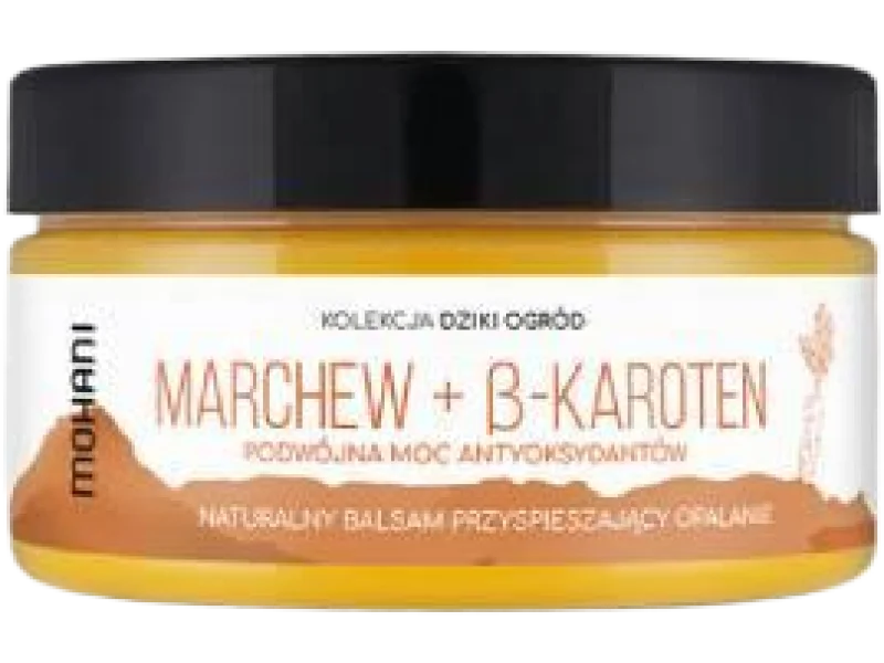 MOHANI Balsam marchewkowy przyspieszający opalanie, 100 ml