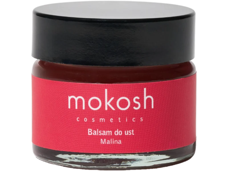 Mokosh balsam do ust malina, 15 ml