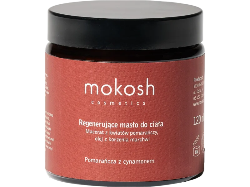 Mokosh masło do ciała pomarańcza z cynamonem, 120 ml