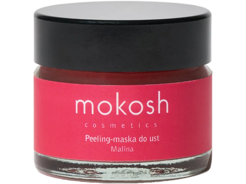 Mokosh peeling do ust malina, 15 ml