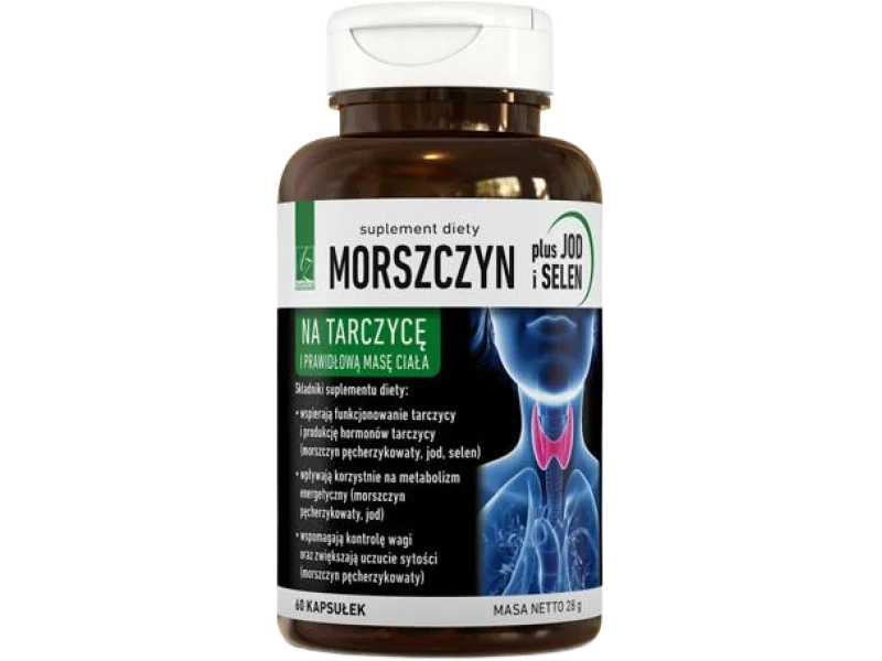 Morszczyn plus Jod i Selen, kapsułki, 60 kaps.