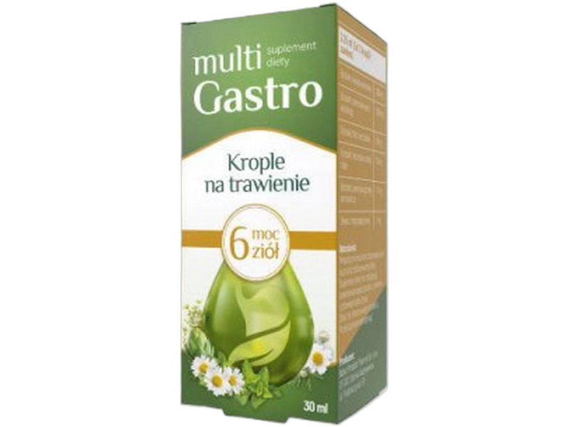 Multigastro, krople, 30 ml