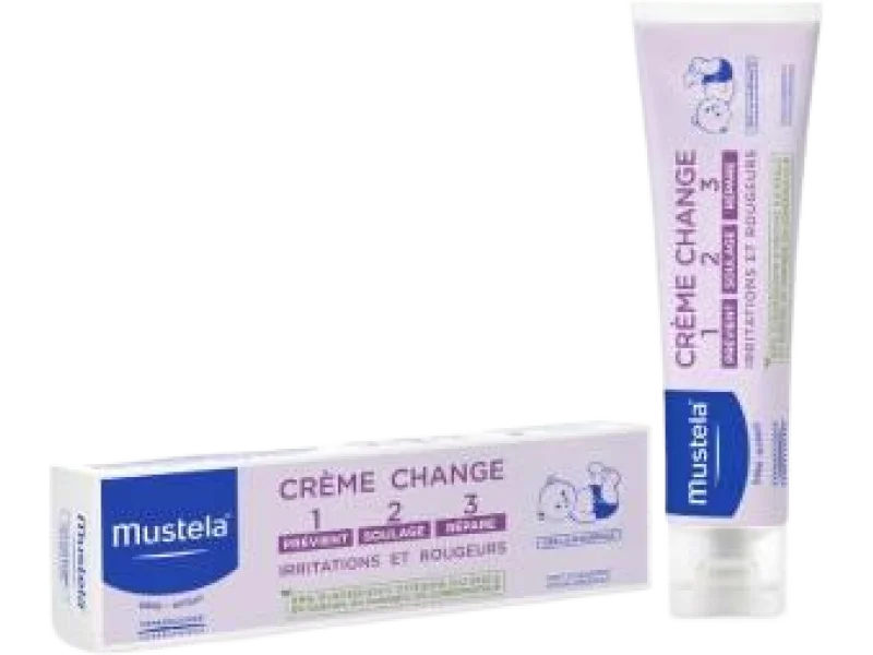 MUSTELA BEBE Krem do przewijania 1>2>3, 100 ml