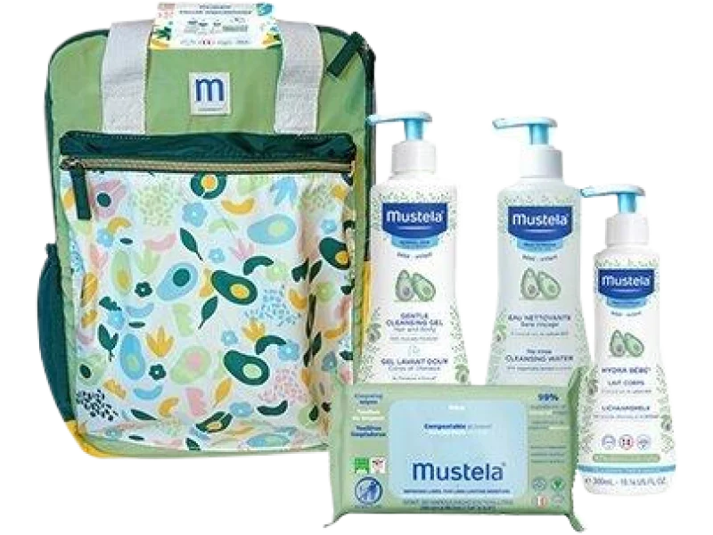 Mustela plecak wyprawkowy, zestaw, zestaw