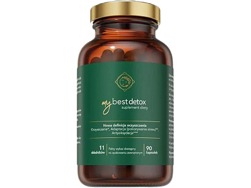 My Best Detox na oczyszczenie organizmu, kapsułki, 90 kaps.