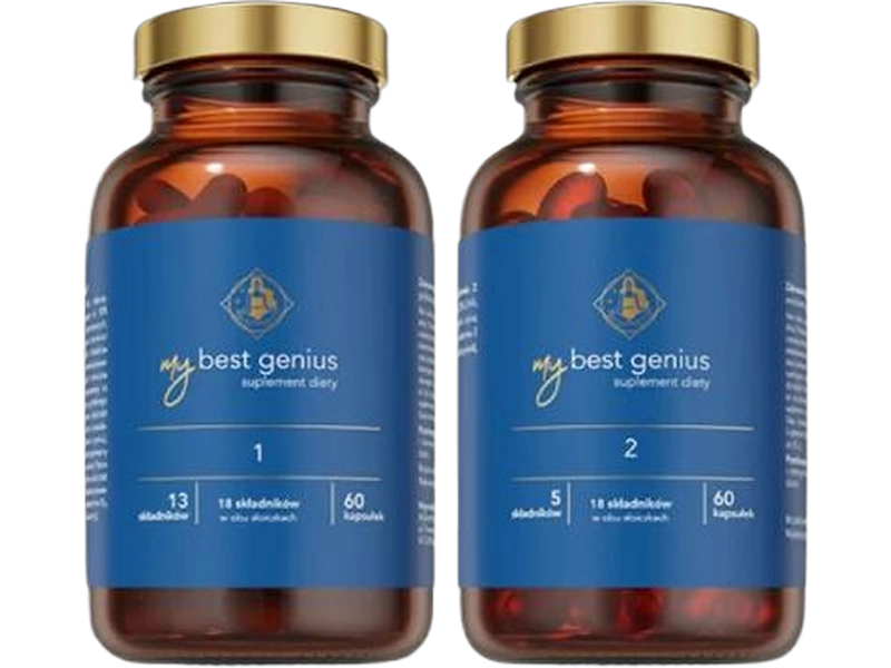 MyBestPharm MyBestGenius, kapsułki, 60 + 60 kaps.