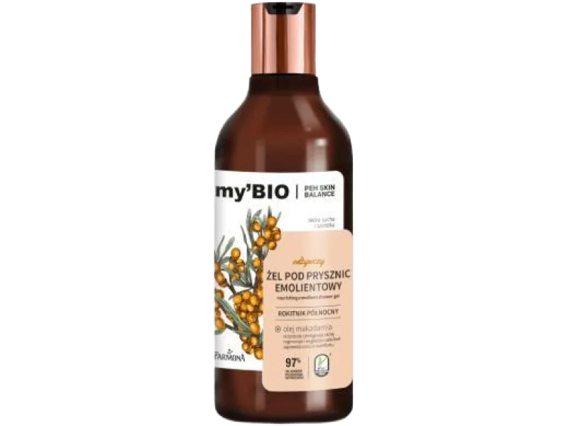 my’BIO Odżywczy żel pod prysznic emolientowy, 500 ml