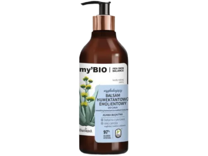 my’BIO wygładzający humektantowo-emolientowy, balsam, 400 ml