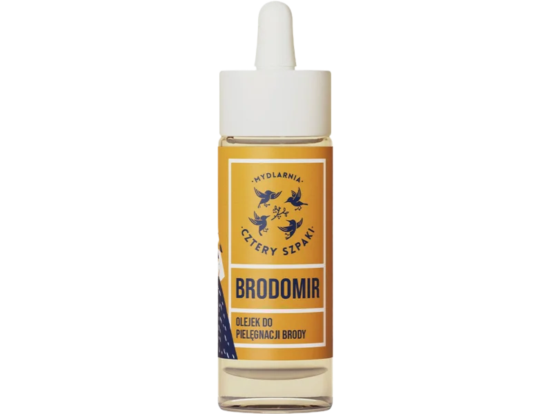 Mydlarnia Cztery Szpaki Brodomir olejek do pielęgnacji brody, 30 ml