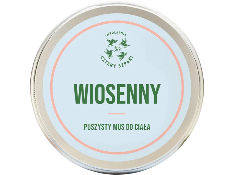 Mydlarnia Cztery Szpaki puszysty mus do ciała wiosenny, 150 ml