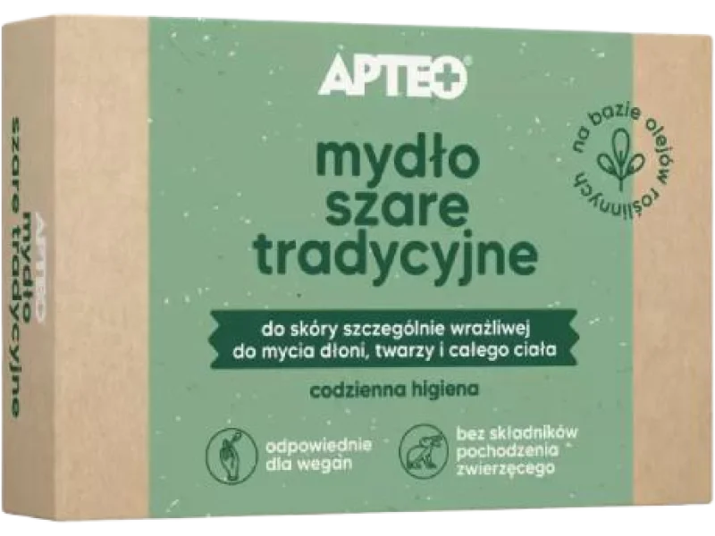 Mydło szare APTEO, kostka, 100 g
