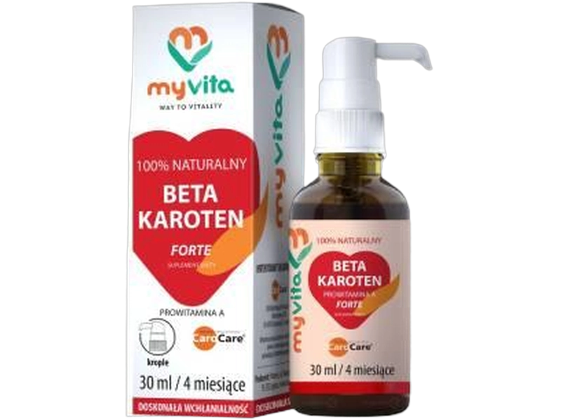 MyVita Beta karoten forte prowitamina A, krople, 30 ml