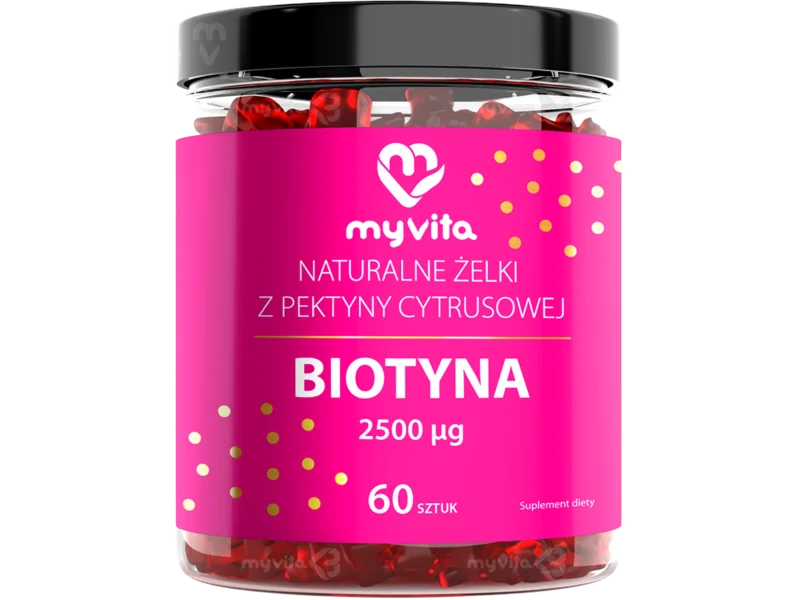 MyVita Biotyna żelki naturalne, 60 szt.
