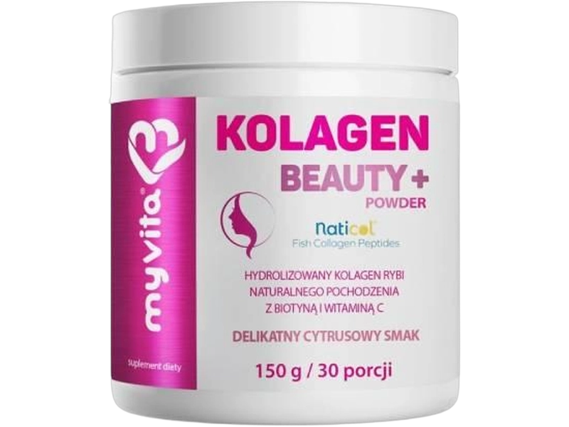 MyVita Kolagen beauty+ powder, proszek, 150 g