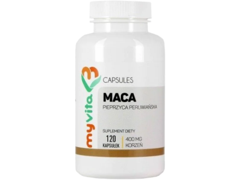 MyVita Maca, kapsułki, 400 mg, 120 kaps.