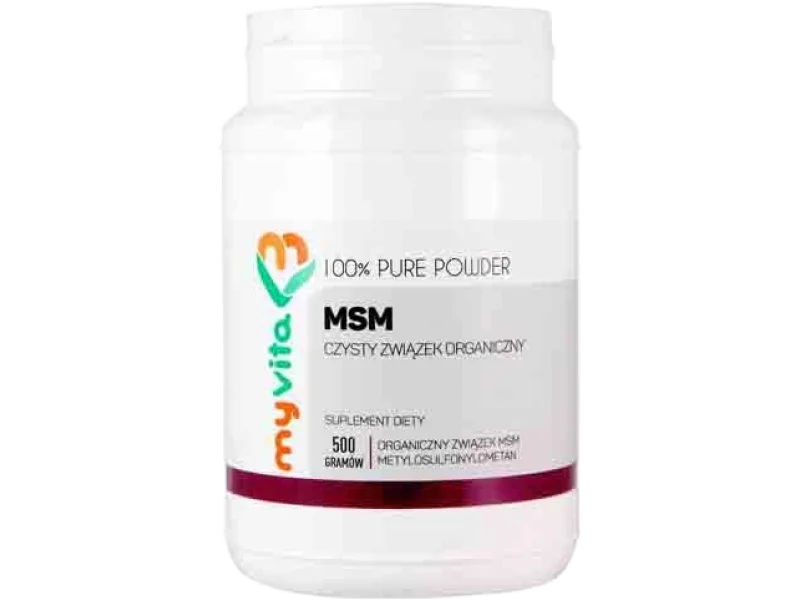 MyVita MSM 100%, proszek, 500 g