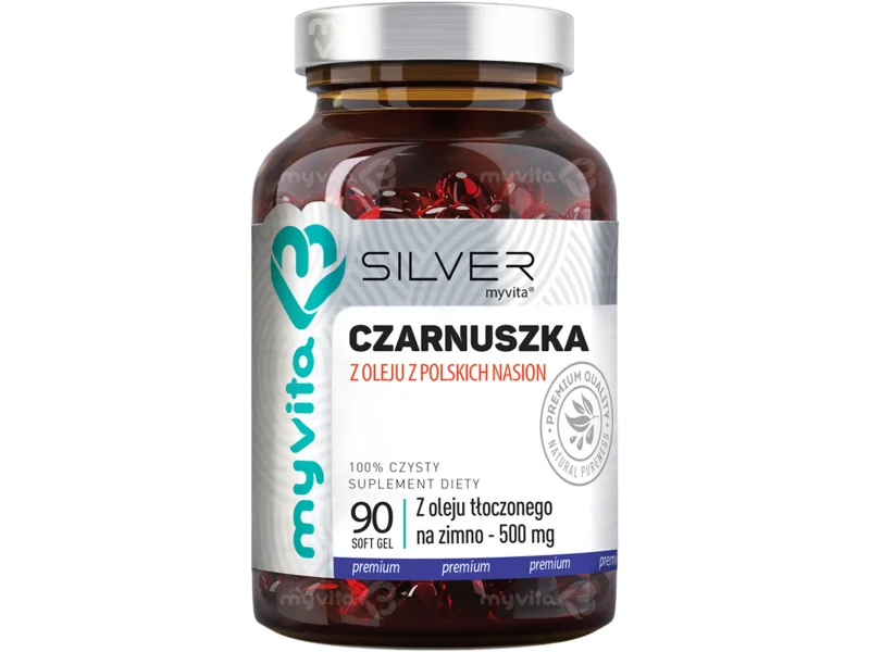 MyVita Silver czarnuszka, kapsułki, 90 kaps.