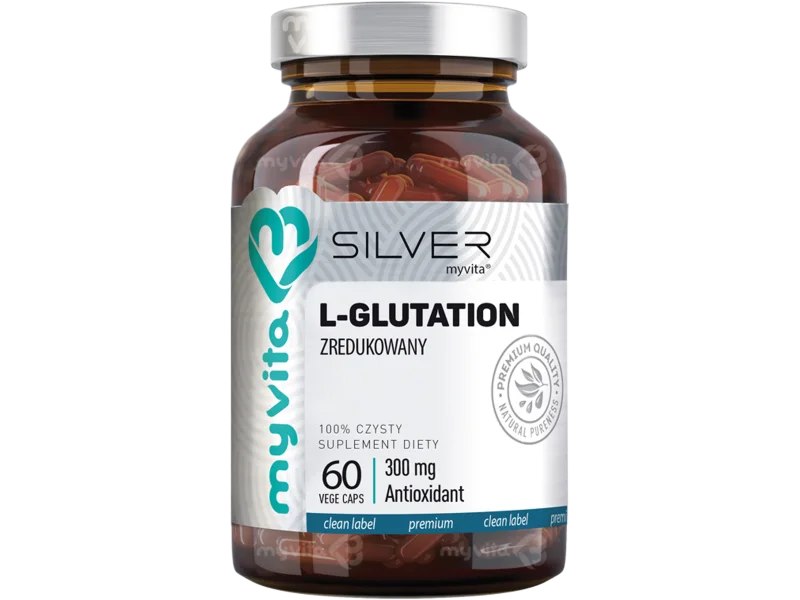 MyVita Silver L-glutation zredukowany, kapsułki, 60 kaps.