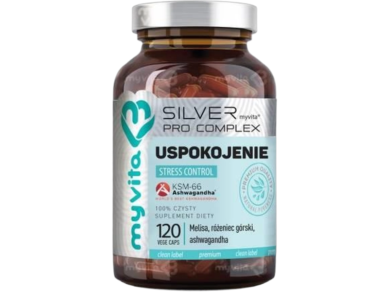 MyVita Silver Pro Complex uspokojenie, kapsułki, 60 kaps.