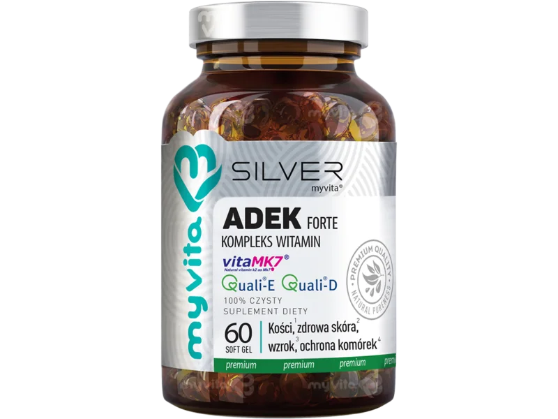 MyVita Silver witamina ADEK Forte, kapsułki, 60 kaps.