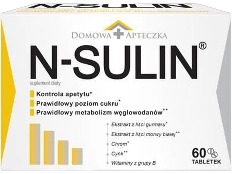 Domowa Apteczka N-Sulin, tabletki, 60 tabl.