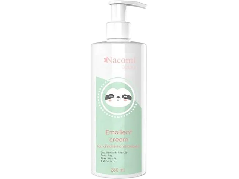 NACOMI BABY Emulsja do ciała dla dzieci nawilżająca do skóry atopowej, 250 ml