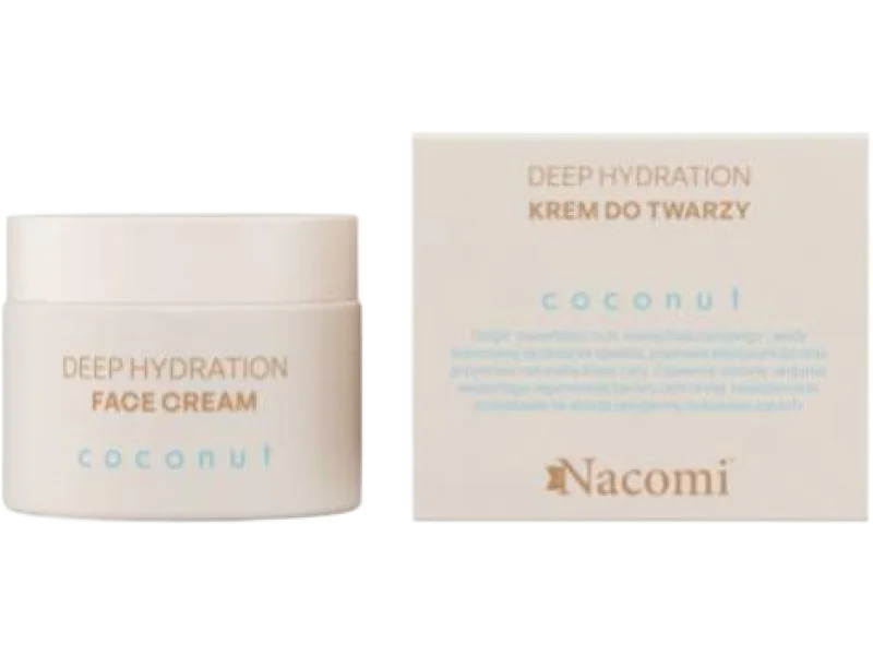 NACOMI Deep hydration Coconut, krem, 40 ml