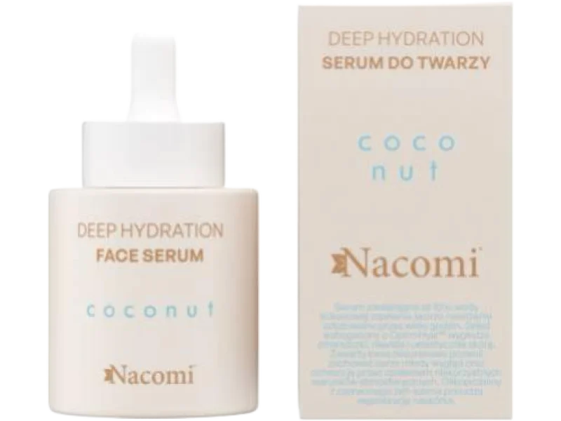 NACOMI Deep hydration Coconut Serum do twarzy na noc, 30 ml