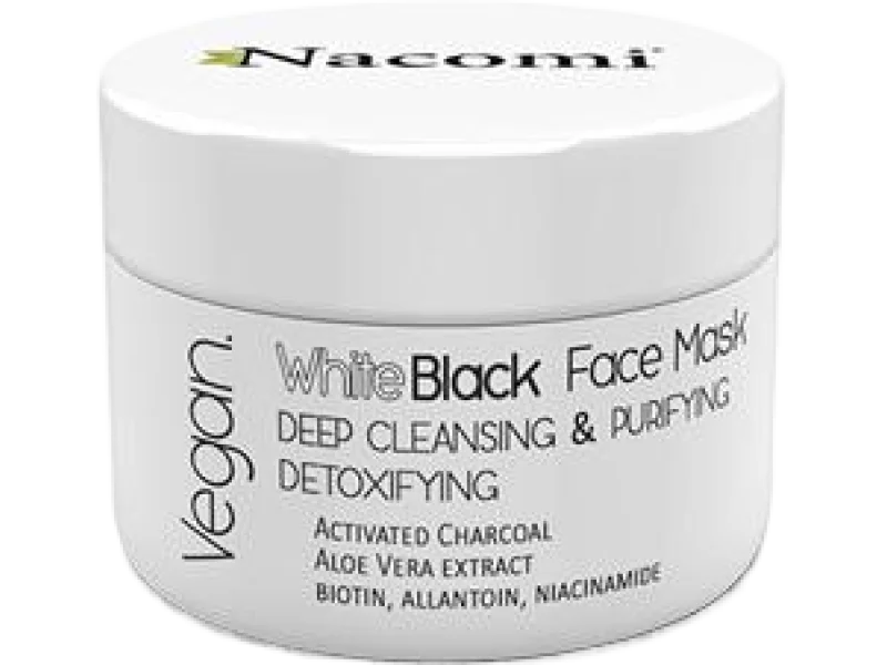 NACOMI Maska biało-czarna, 50 ml
