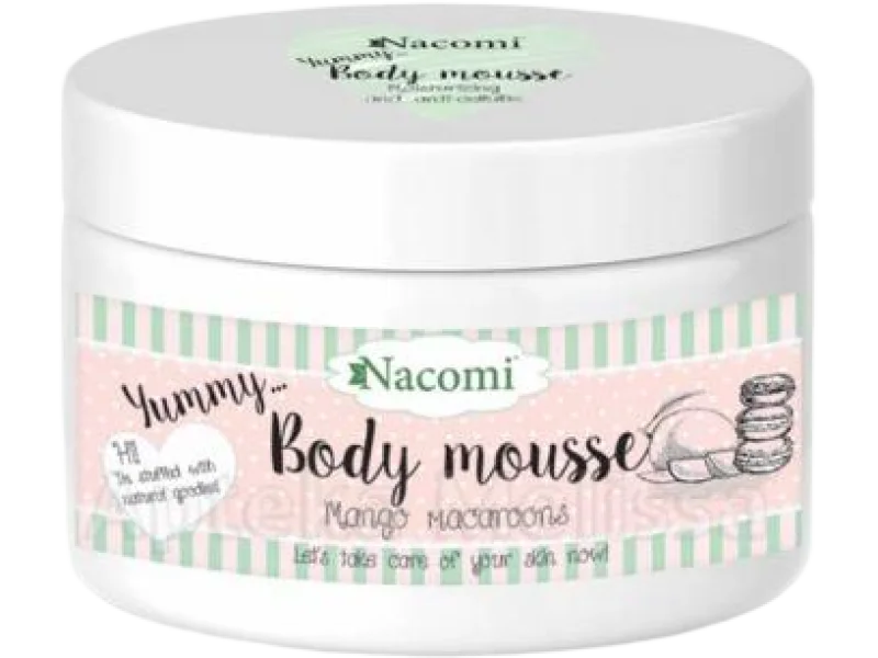 Nacomi mus do ciała makaroniki mango, 180 ml