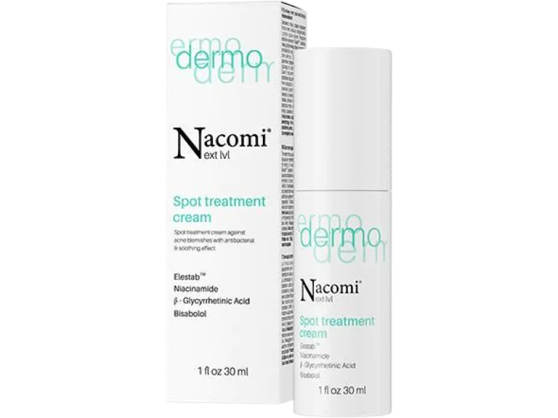 NACOMI Next Level Dermo punktowy krem przeciwdziałający niedoskonałościom, 30 ml