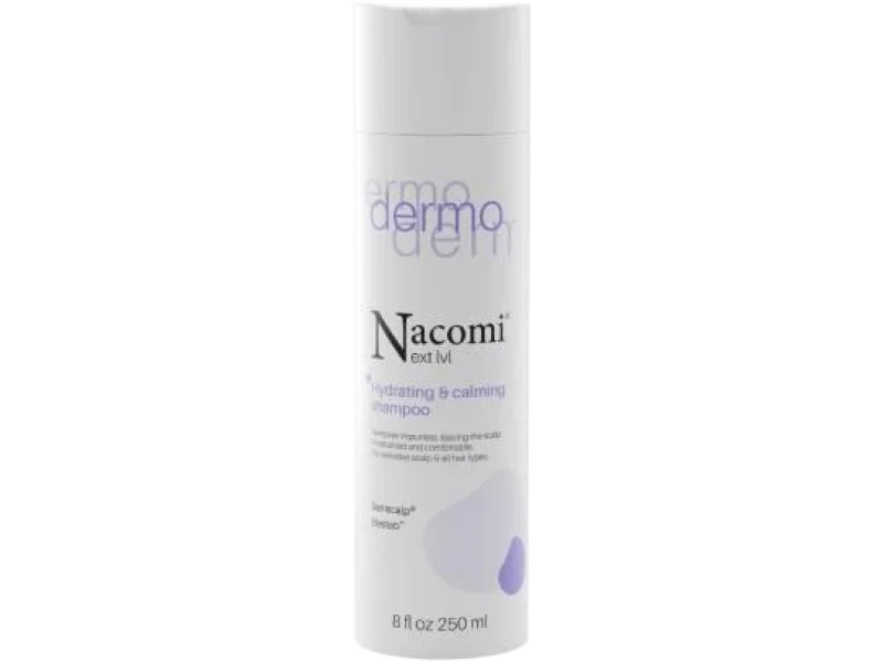 Nacomi Next Level Dermo Szampon do włosów nawilżający i łagodzący, 250 ml